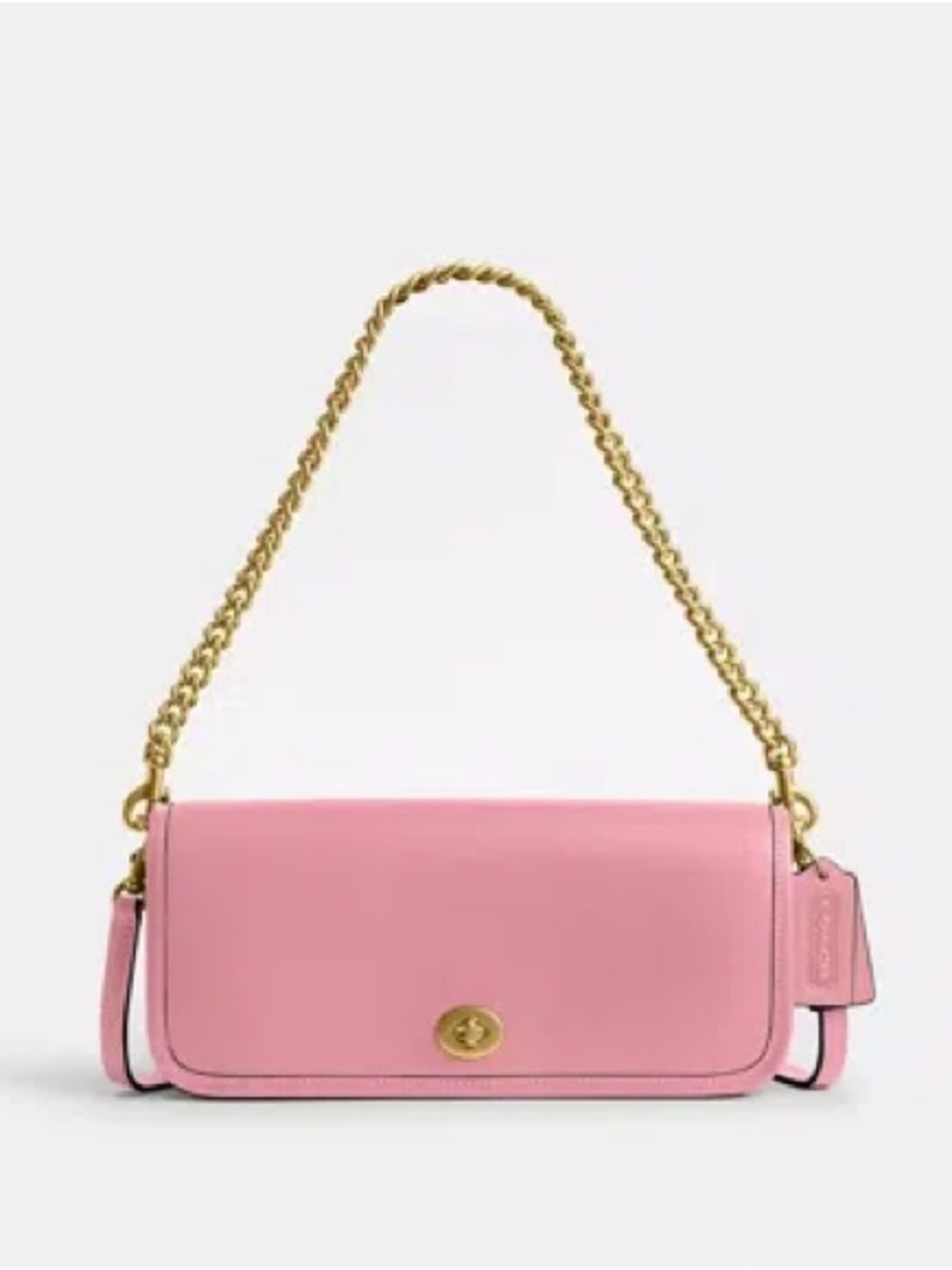‼️ISO‼️Coach dinky in true pink